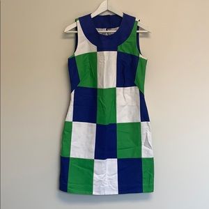 Vineyard vines sleeveless colorblock dress sz 2